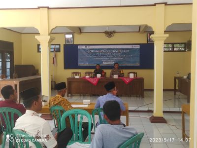 Sosialisasi Regsosek Di Desa Jatimulyo Kecamatan Kuwarasan